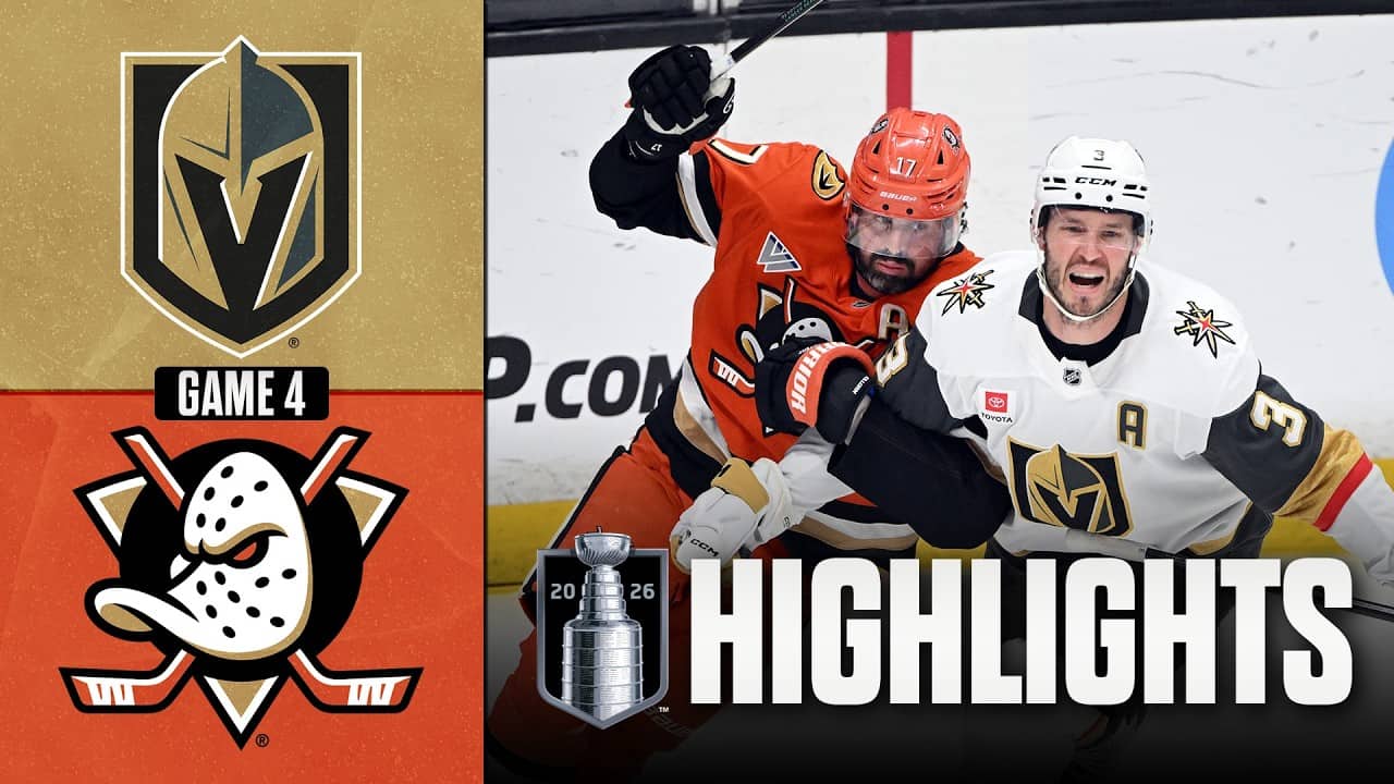 Golden Knights vs. Ducks | NHL Playoff Highlights | Game 4 | May 10, 2026