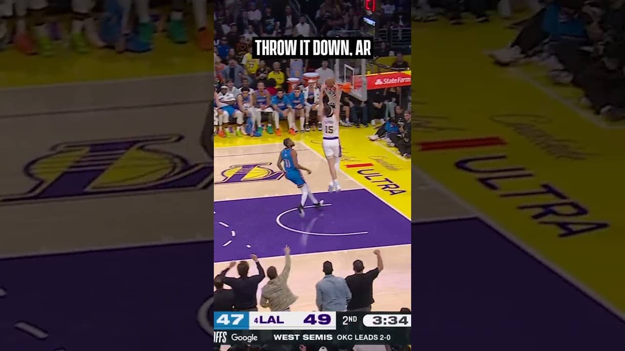 Austin with the SLAM #lakers #NBAPlayoffs