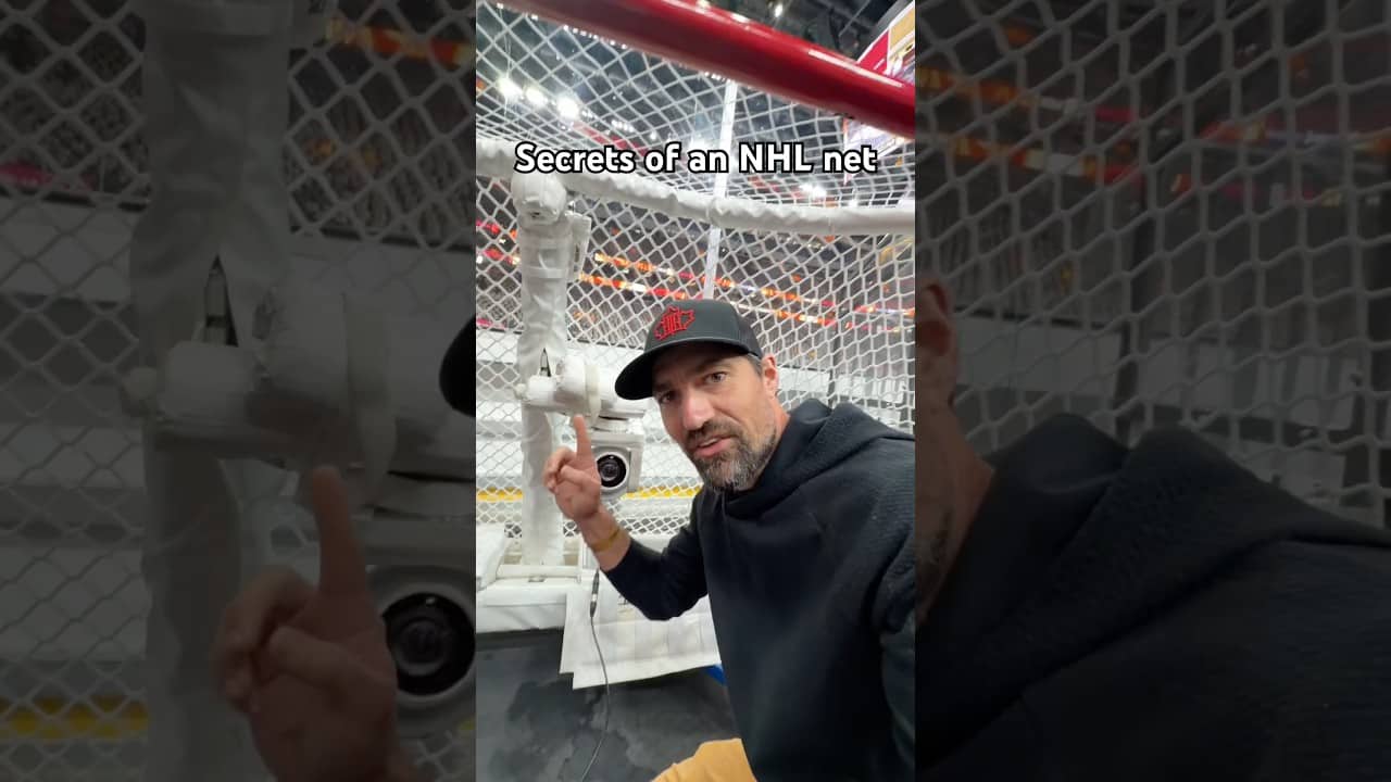 Secrets of an NHL net