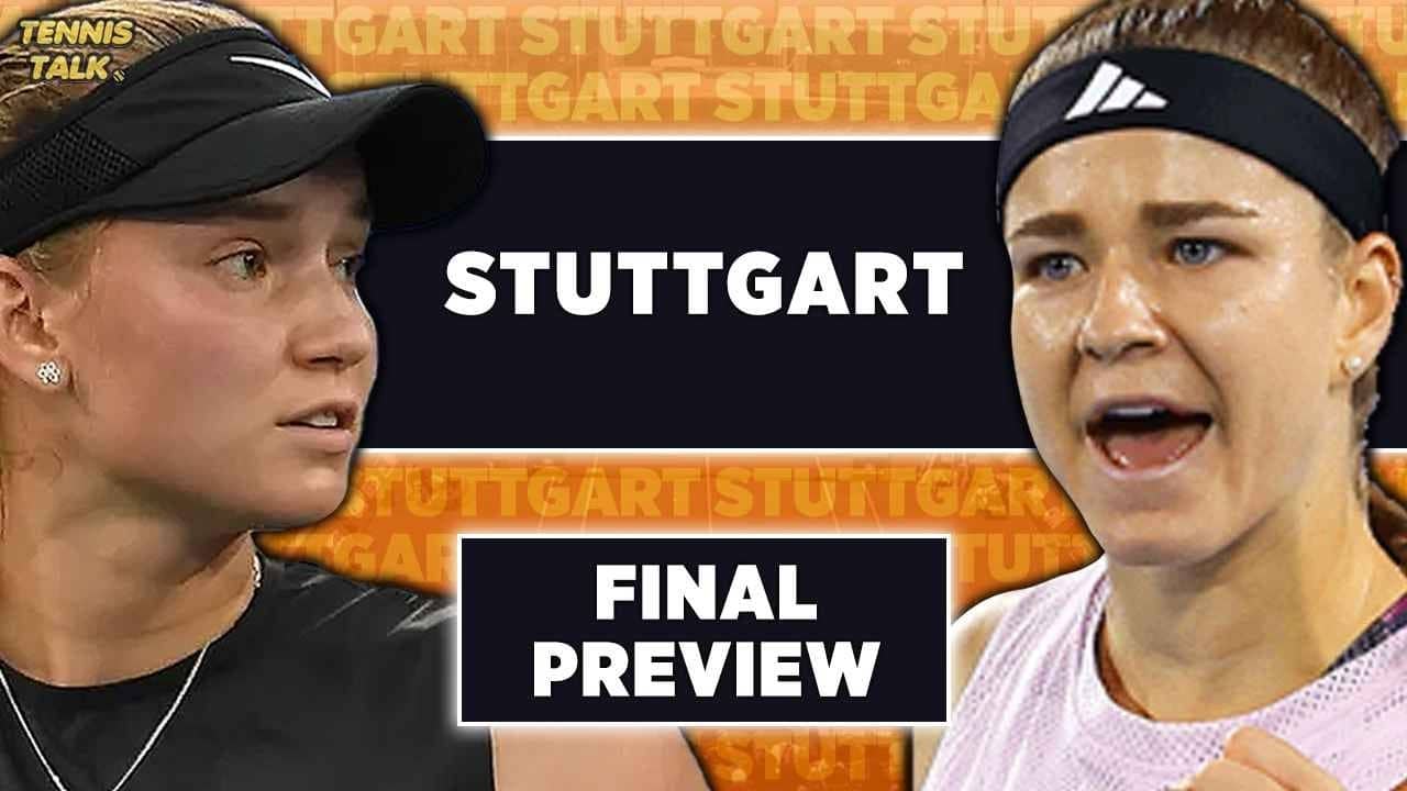 Rybakina vs Muchova | WTA Stuttgart 2026 Final | Tennis Talk Preview