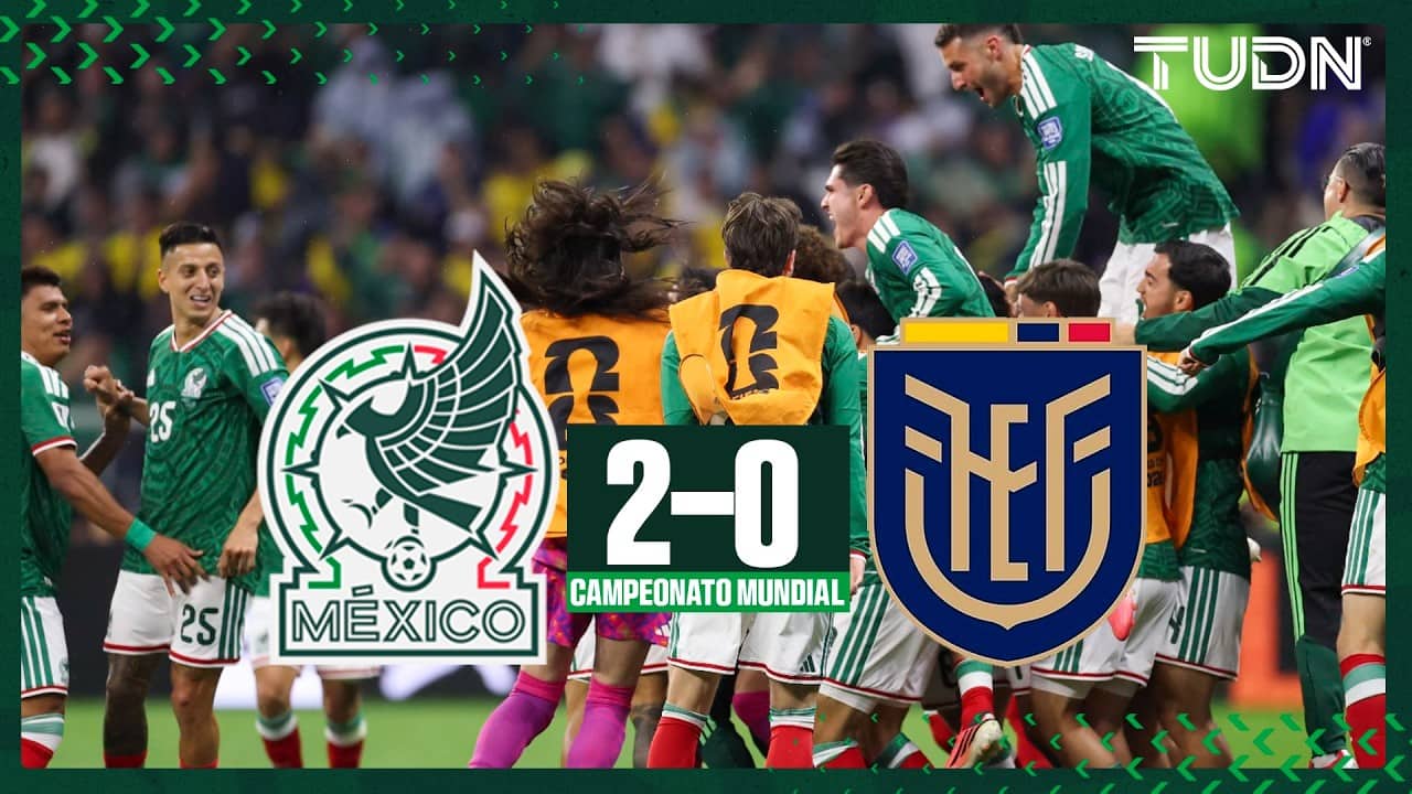 México llega al quinto partido tras lograr histórica victoria ante Ecuador