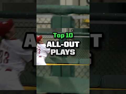 Top 10 ALL-OUT Plays in MLB History!
