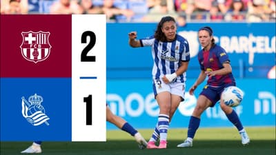 HIGHLIGHTS | Liga F 25-26 | J29 | FC Barcelona 2 - 1 Real Sociedad
