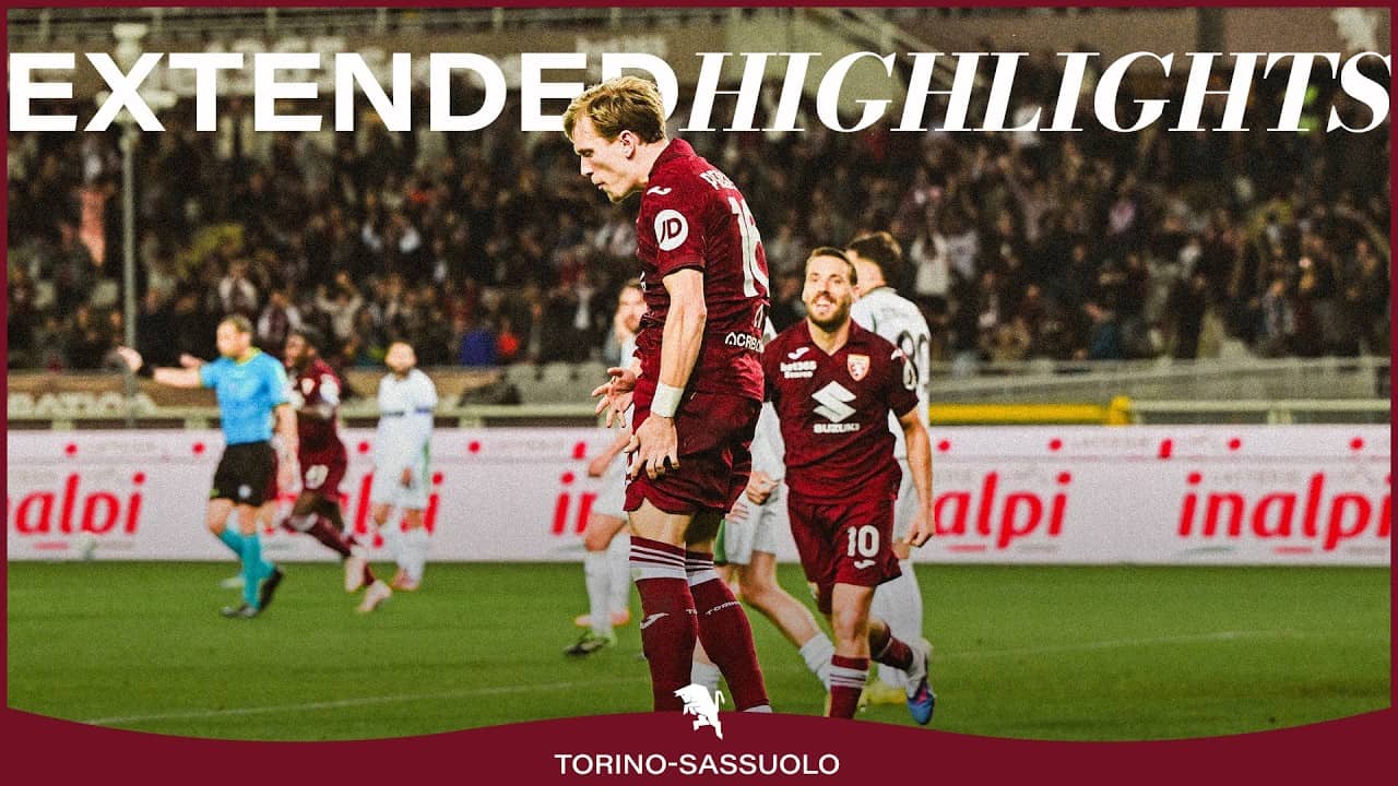 TORINO-SASSUOLO 2-1 | EXTENDED HIGHLIGHTS