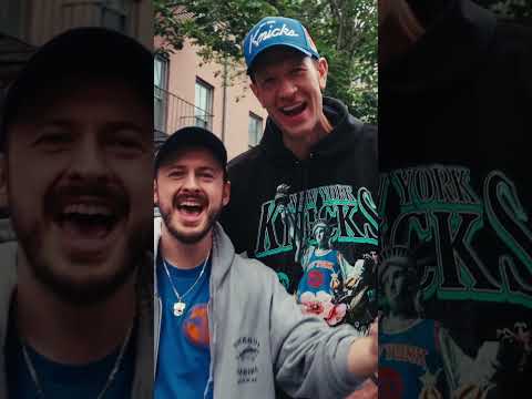 Steve Novak hopped on the hoop bus to make sure fans were in their bag for the finals @DoorDash