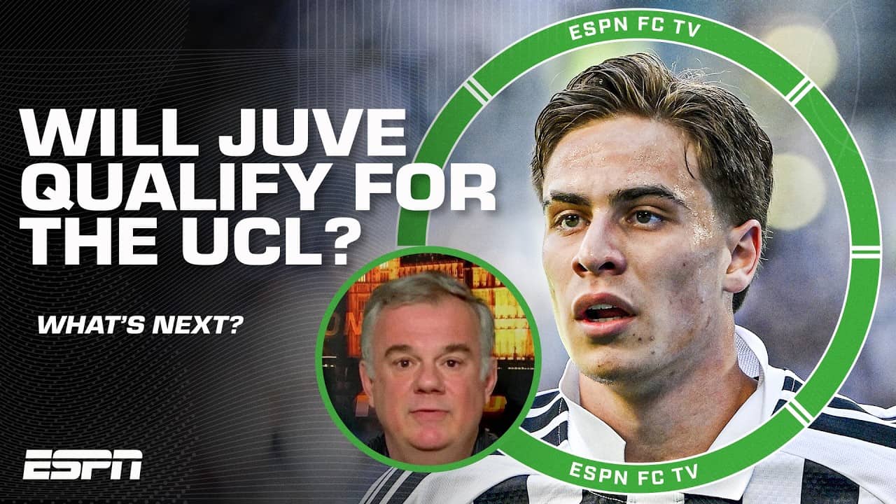 ‘A DISASTER!’ 😳 Will Juventus qualify for the Champions League next season⁉️ | ESPN FC