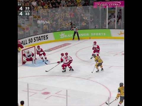 THE MOMENT THE GOLDEN KNIGHTS WON IN DOUBLE OVERTIME š¤©