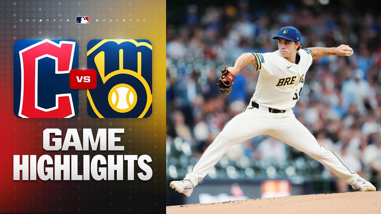 Guardians vs. Brewers Game Highlights (6/16/26) | MLB Highlights