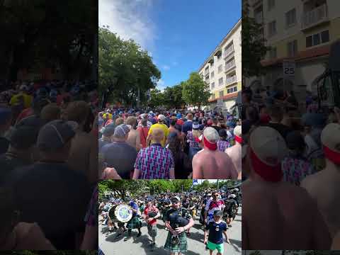 The Tartan Army is out & about 🤩⚽️🏴⚾️