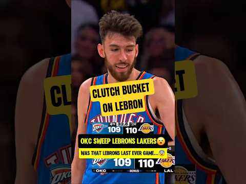 Chet CLUTCH BUCKET on LeBron🧹