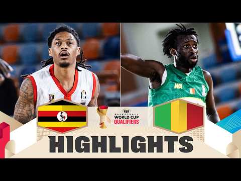 Uganda ๐บ๐ฌ v Mali ๐ฒ๐ฑ | Highlights | FIBA Basketball World Cup 2027 African Qualifiers