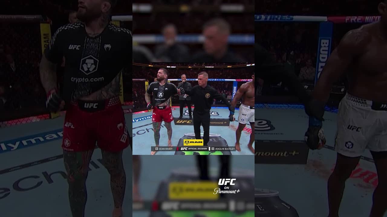 BRADY SHOWED DOMINANCE πͺ #ufc328
