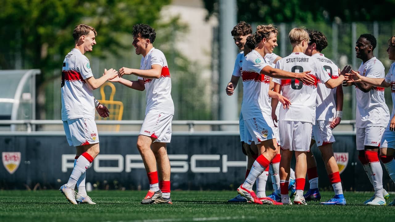 Highlights: VfB U17 - Hannover 96 9:0 (Achtelfinale)