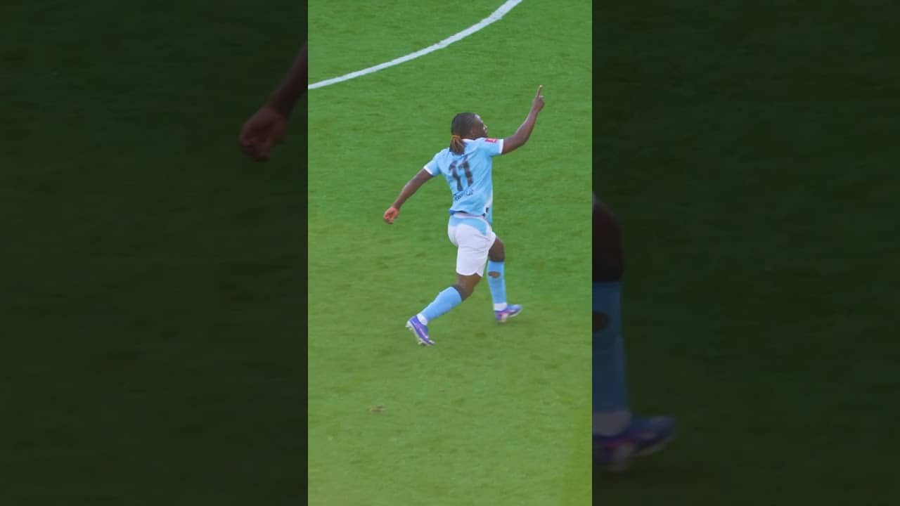 Doku is a GAME-CHANGER ✨ #football #mancity #doku #skills #goals #facup #belgium