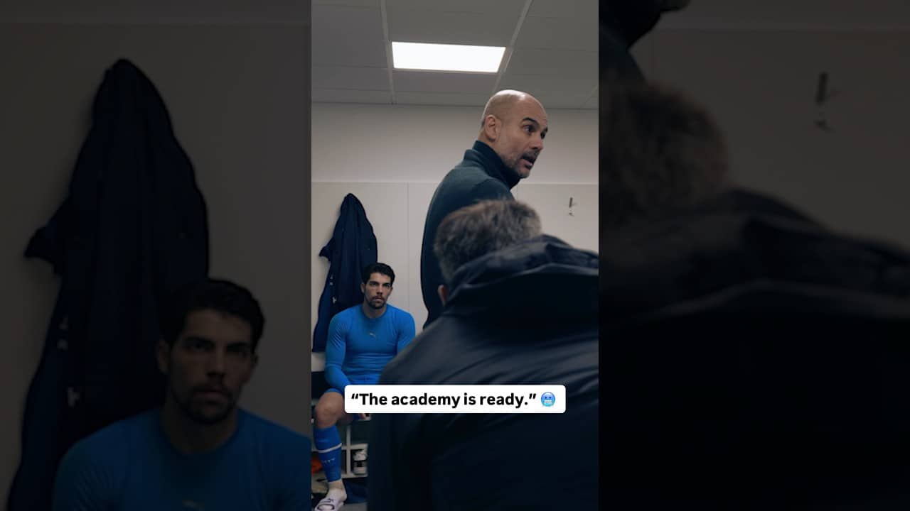 The best Pep Guardiola speech ever ๐ฅถ #pepguardiola #premierleague #soccer #manchestercity