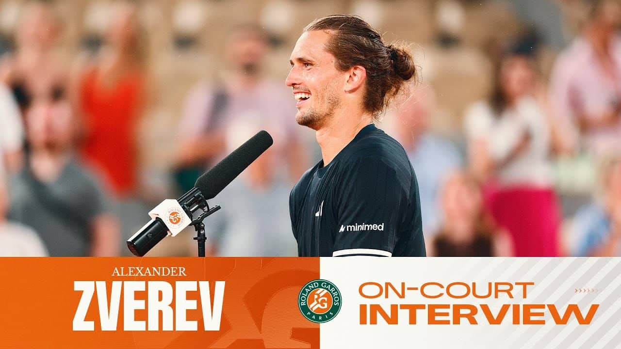 Alexander Zverev | Round 3 on-court Interview | Roland-Garros 2026