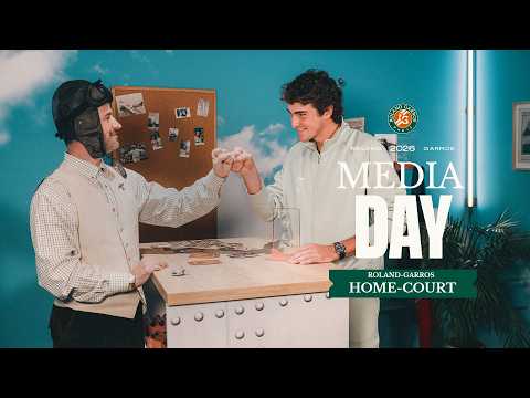 Roland-Garros Home Court | Media day Roland-Garros 2026
