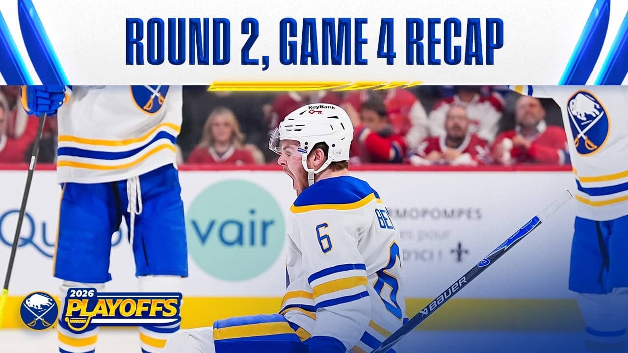 Happy Birthday, Zach Benson‼️ | Benson Scores Go-Ahead Goal In Buffalo Sabres Game 4 Win | Playoffs