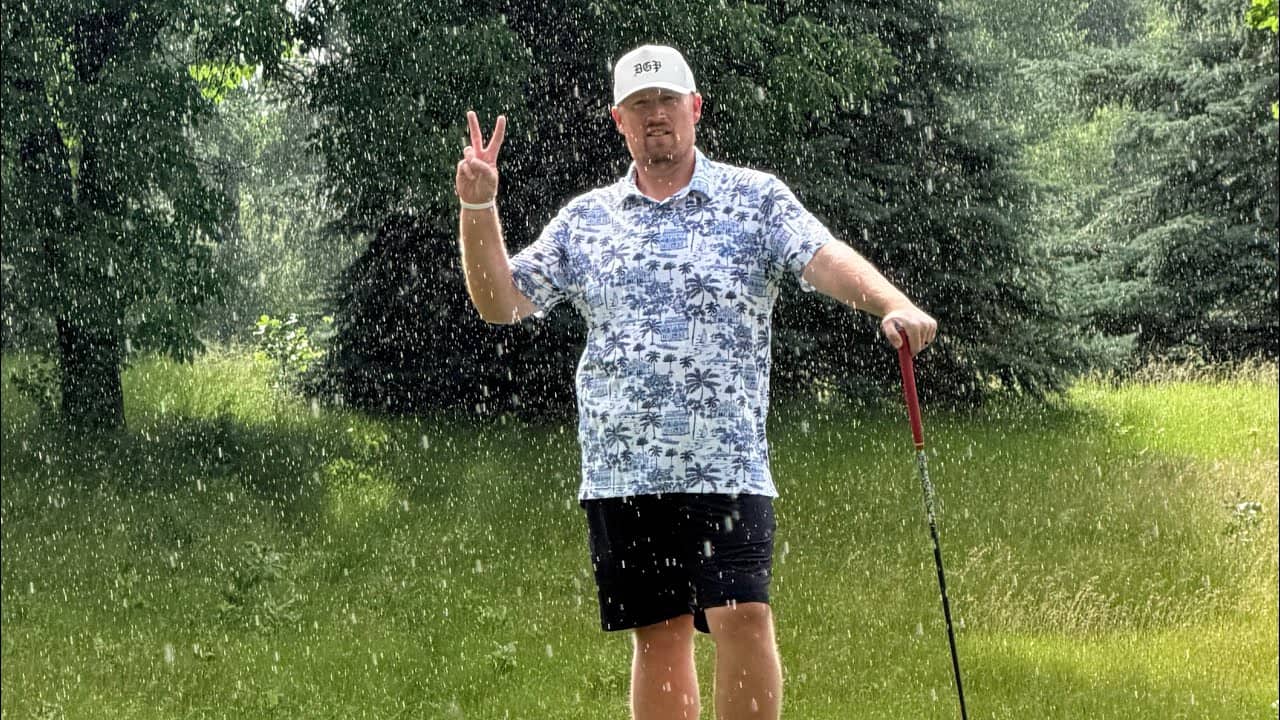 Live rain delay in Omaha