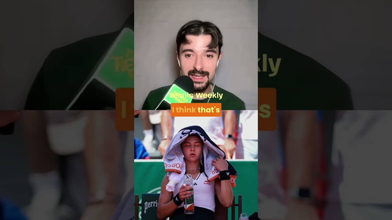 Iva Jovic was told she would be penalized if she changed her clothes #ivajovic #sinner #rolandgarros
