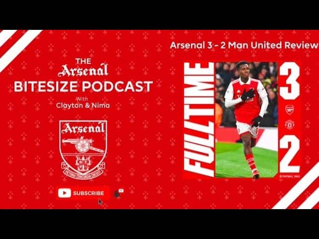 Mikel Arteta's Arsenal STUN Man United 3-2 as Nketiah steals the show!