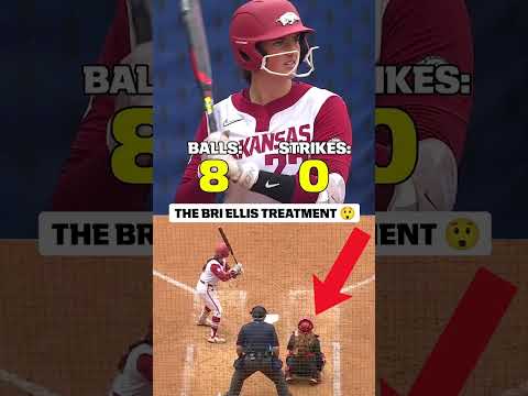 Bri Ellis only saw 1 strike the entire game. That was all she needed š¤Æš„