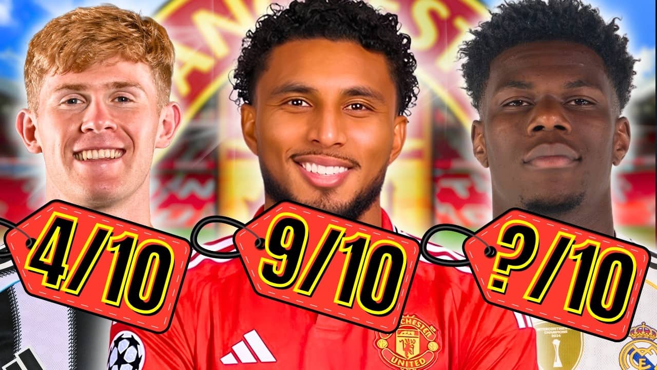 THE TCHOUAMENI DREAM?! 🚨 Man Utd Transfer Tier List (9 Deals Ranked!)