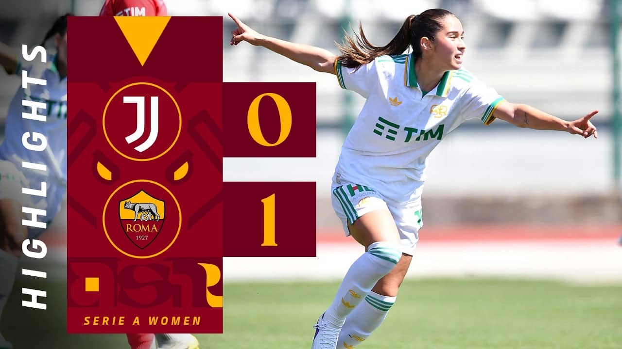 JUVENTUS 0-1 ROMA | SERIE A FEMMINILE 2025-26