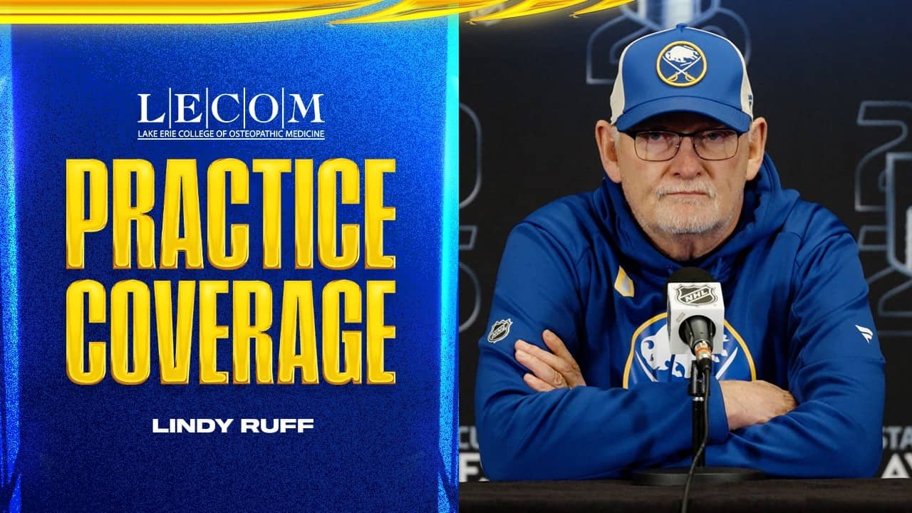 "Norris Is Day-To-Day" | Lindy Ruff On Josh Norris Ahead Of Game 4 | Buffalo Sabres Playoffs
