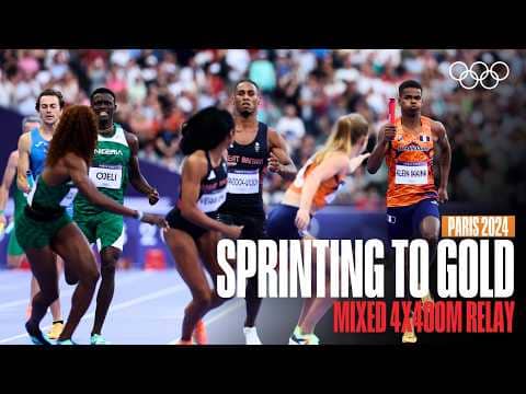 What A Finish! ๐ฎโ๐จ | Mixed 4x400m Relay Replays | Paris 2024
