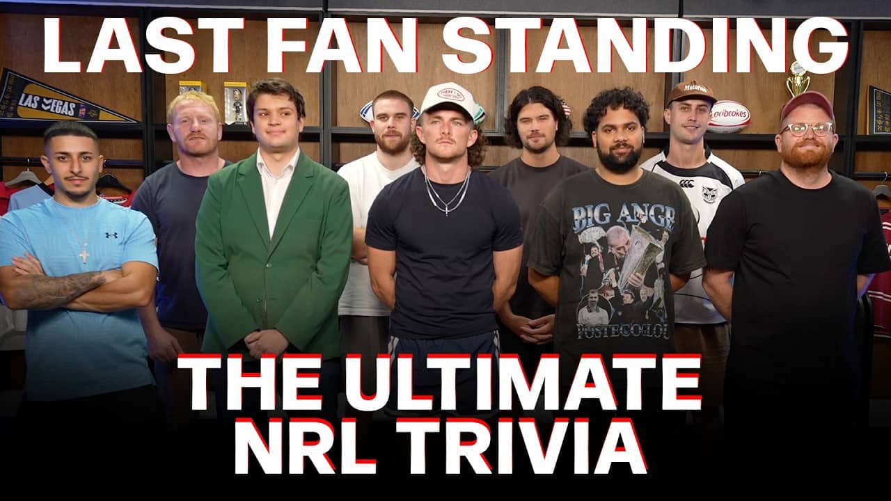 Last Fan Standing: 9 NRL Superfans Battle It Out In The Ultimate Trivia Showdown!