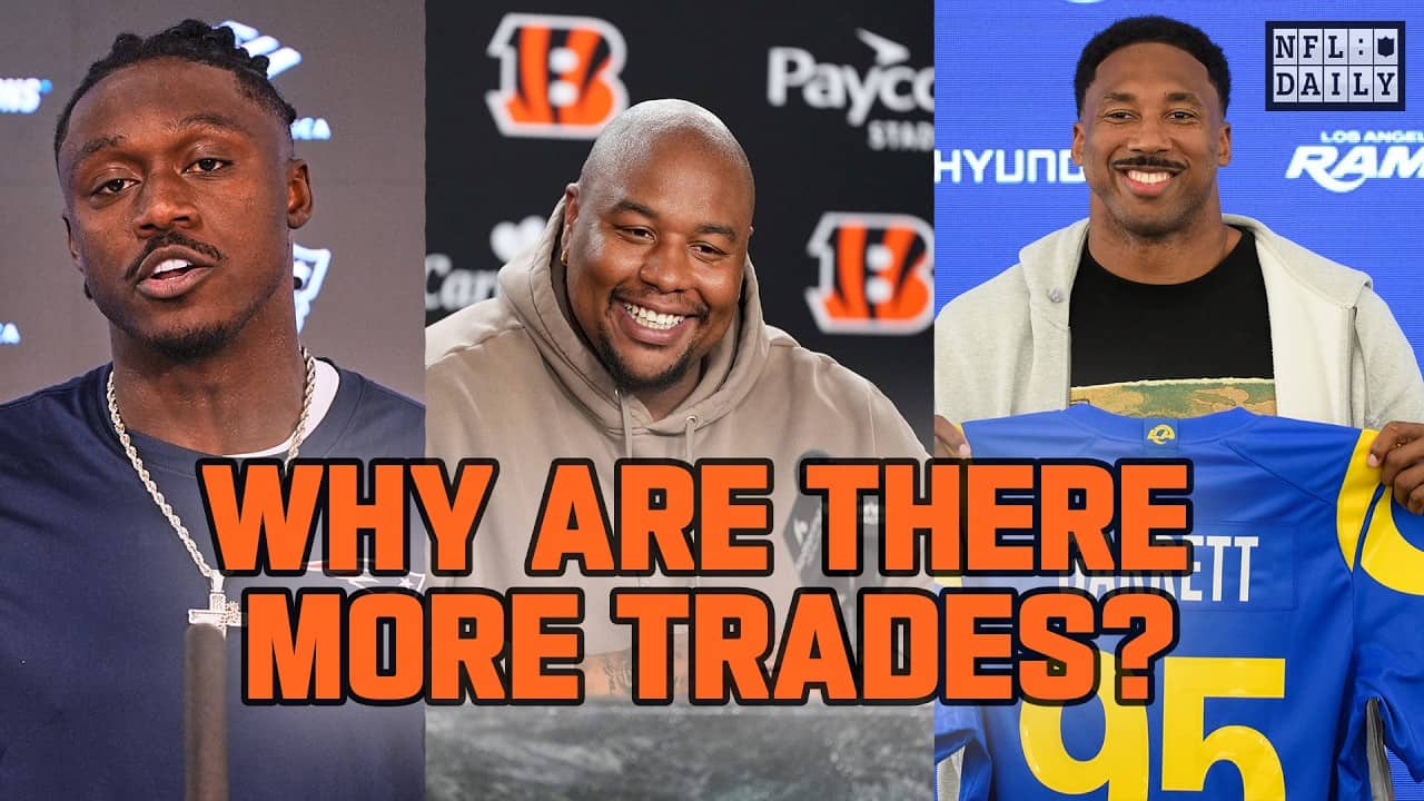Why are there more NFL Trades?