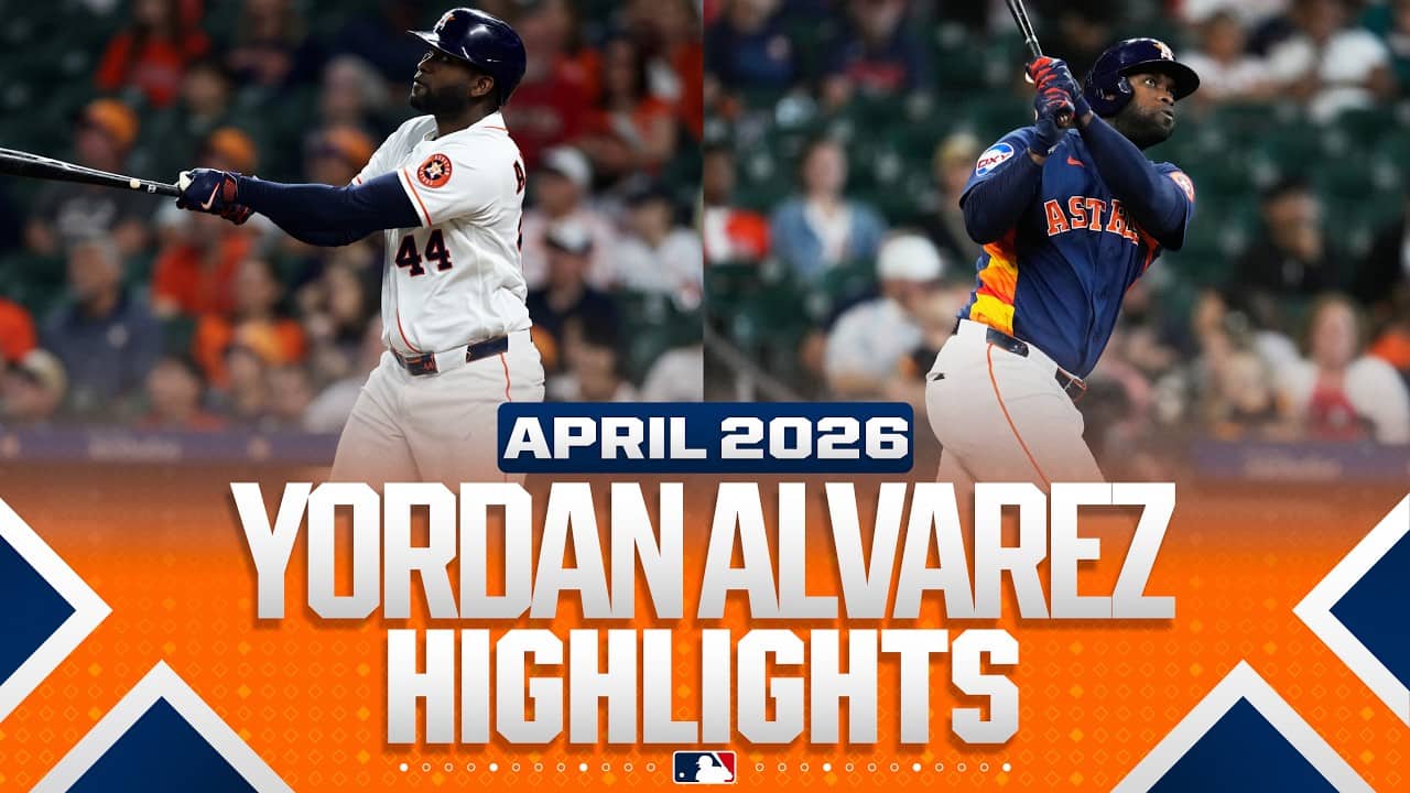 MLB's top hitter? Yordan Alvarez leads MLB in HRs and OPS to start 2026! ๐ฅ (March/April Highlights)