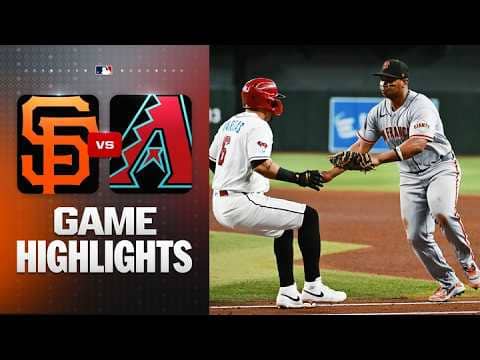 Giants vs. D-backs Highlights (5/20/26) | MLB Highlights