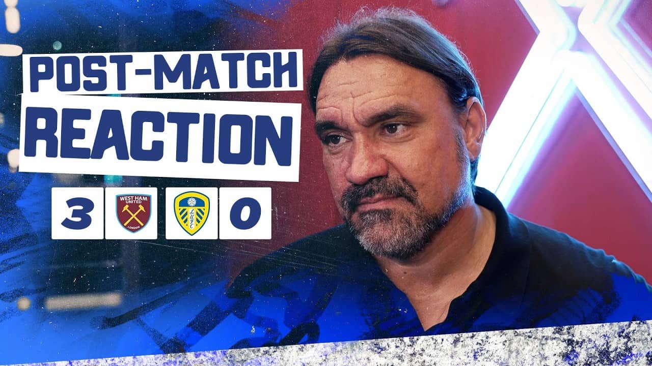 "This season has been a great achievement" | Daniel Farke reaction | West Ham 3-0 Leeds United