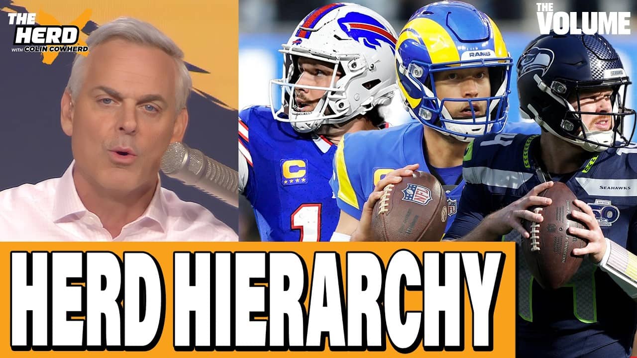 Herd Hierarchy: Rams, Bills, Seahawks, Bears, Broncos + Aaron Rodgers | Colin Cowherd: THE HERD NFL