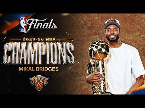 Mikal Bridges Top Plays of the Knicks Championship Run šš½š„