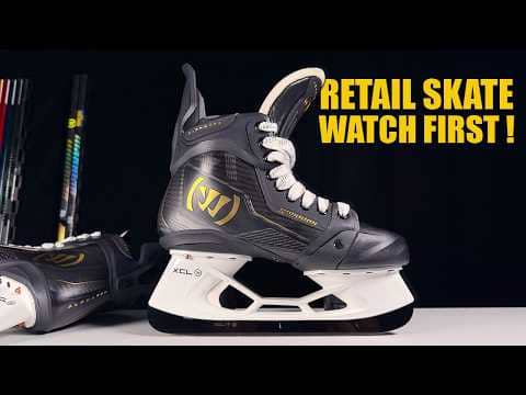 Warrior Alpha Pro Retail Hockey Skates In Studio Review - Watch before you buy