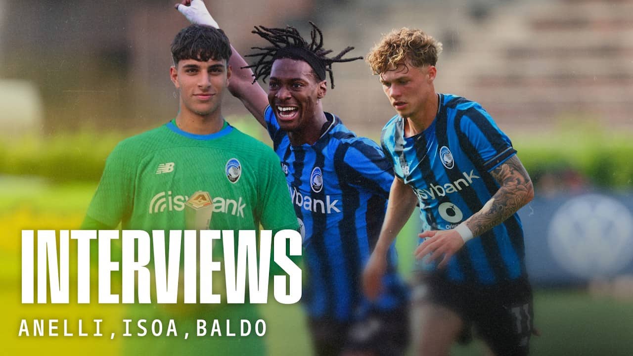 Finale Coppa Italia Primavera 25/26 | Le interviste ad Anelli, Isoa e Baldo - EN SUBs