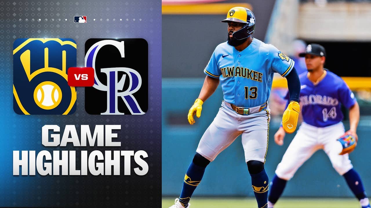 Brewers vs. Rockies Game Highlights (6/7/26) | MLB Highlights