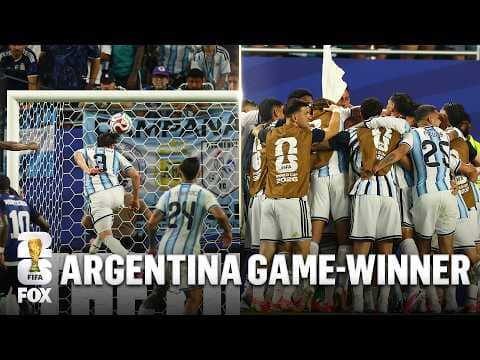 Argentina WIN in Extra Time On Own Goal by Diney Borges 😱