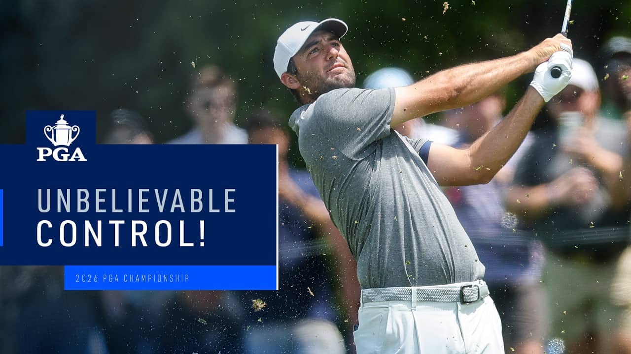 Incredible Ball Control from Scottie Scheffler | 2026 PGA Championship