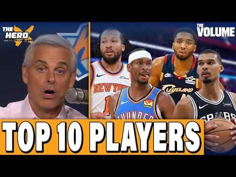 Colin Cowherd’s TOP 10 players in NBA playoffs: Wemby, SGA, Mitchell + Rodgers FINAL season | HERD