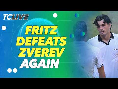Taylor Fritz Defeats Zverev for 7th consecutive time to reach Halle final | TC Live