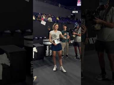 POV: You just won your first WTA title! #WTA #CristinaBucsa #Tennis #Sports #MeridaOpen