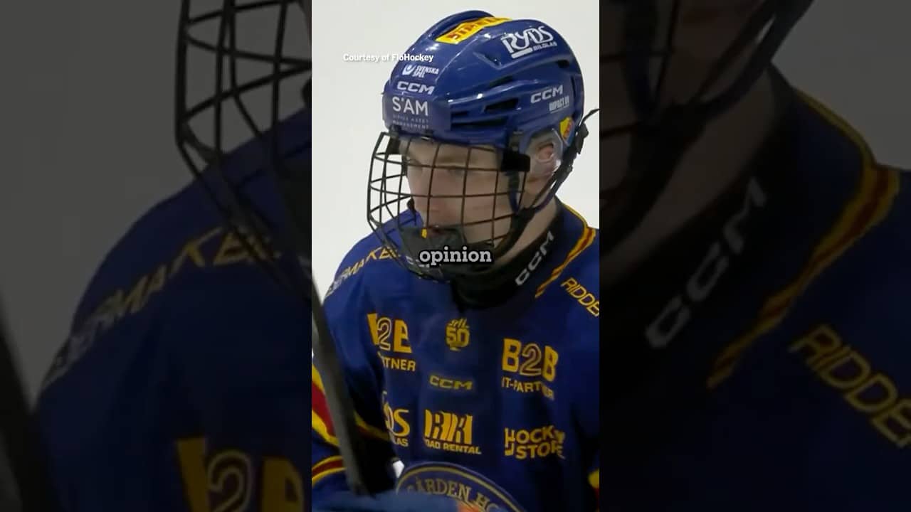 Is Viggo Bjorck the best center in the NHL Draft?