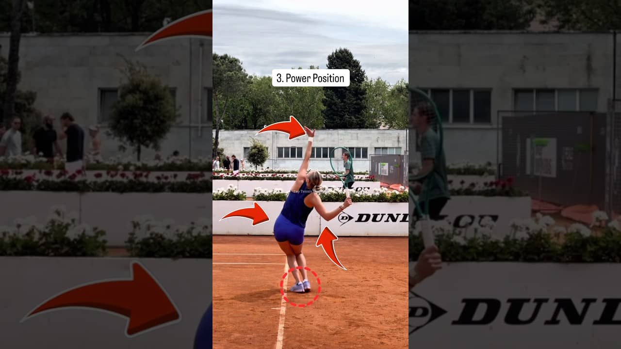 This Serve Is Almost Perfect 🤔