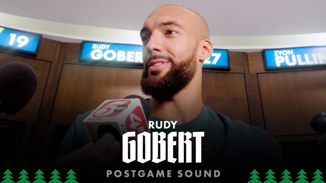 “I'm Proud Of These Guys For Fighting For This Win.” | Rudy Gobert Postgame Sound | 05.10.26