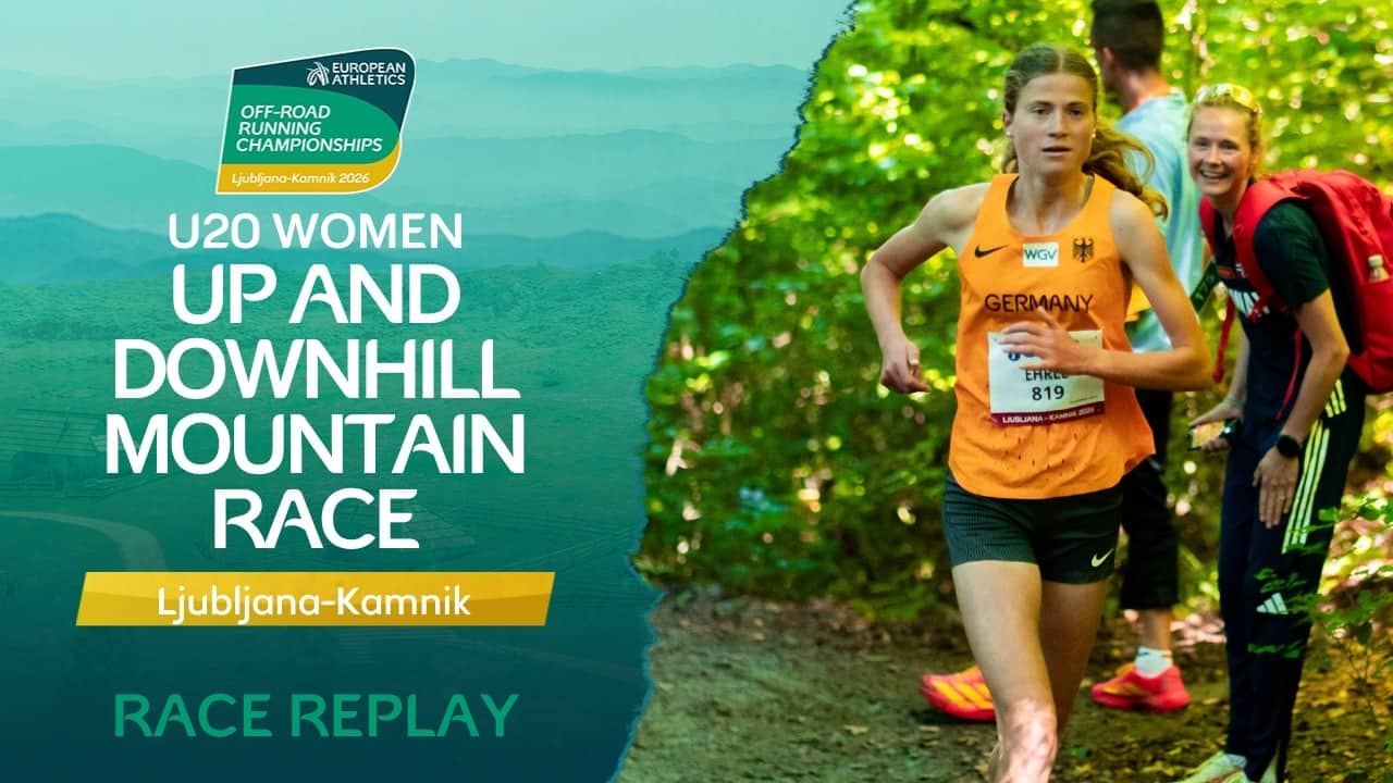 U20 Women's Up & Downhill Mountain Race | 2026 European Athletics Off-Road Running Championships