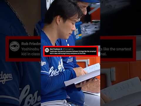 Yoshinobu Yamamoto was nearly perfect yesterday (took a no hitter into the 9th).